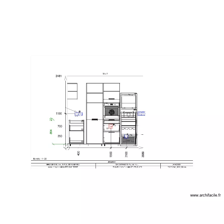 GERGAUD MUR 3. Plan de 