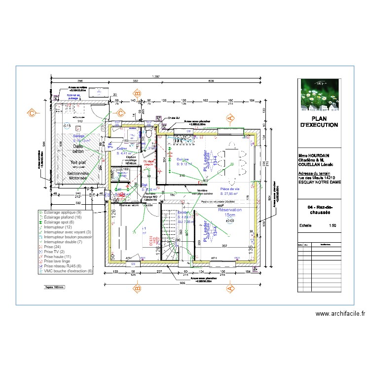 COUELLAN. Plan de 0 pièce et 0 m2