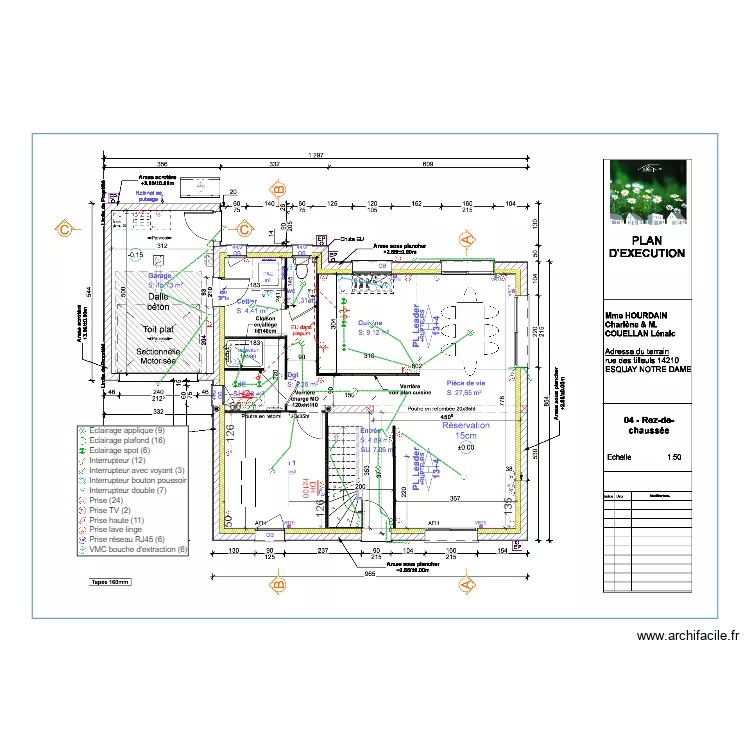 COUELLAN. Plan de COUELLAN. Plan de