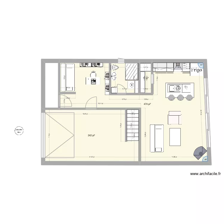 maison des iles 3. Plan de 3 et 68 m² maison des iles 3. Plan de 3 et 68 m²