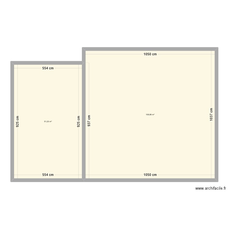 maison des vans. Plan de 2 pièces et 160 m2