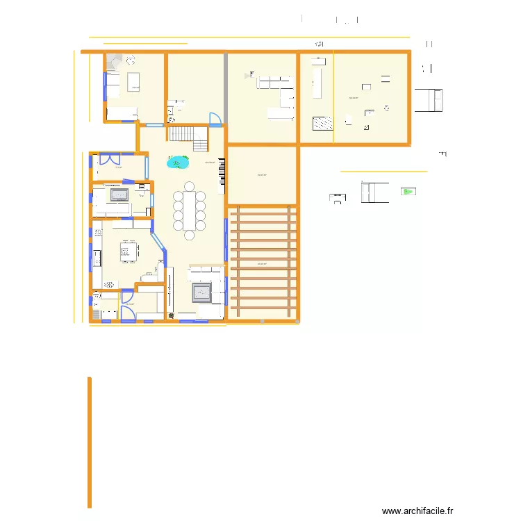 PLAN KHORTAL BASE-v3. Plan de 9  et 305 m²