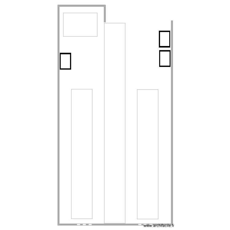 SHOWROOM . Plan de 0 pièce et 0 m2