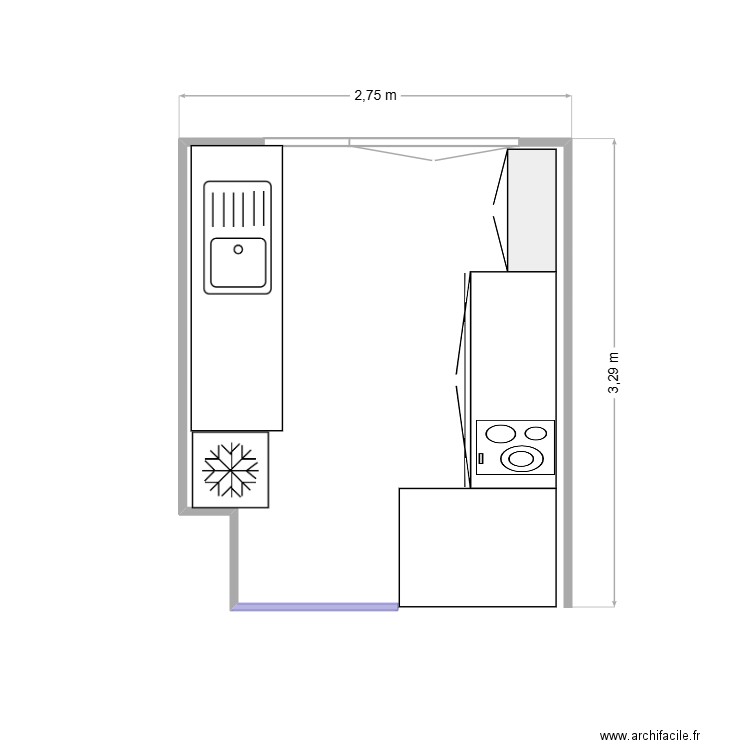 cuisine. Plan de 0 pièce et 0 m2