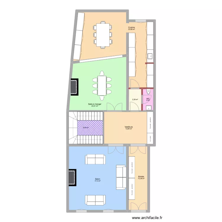CAPDEVILLE PRO RDC. Plan de CAPDEVILLE PRO RDC. Plan de