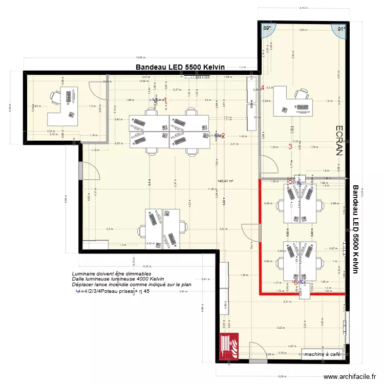 Marcom  juillet 2026 3. Plan de 1  et 140 m²
