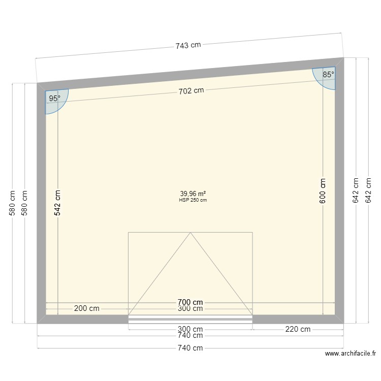 garage. Plan de 0 pièce et 0 m2
