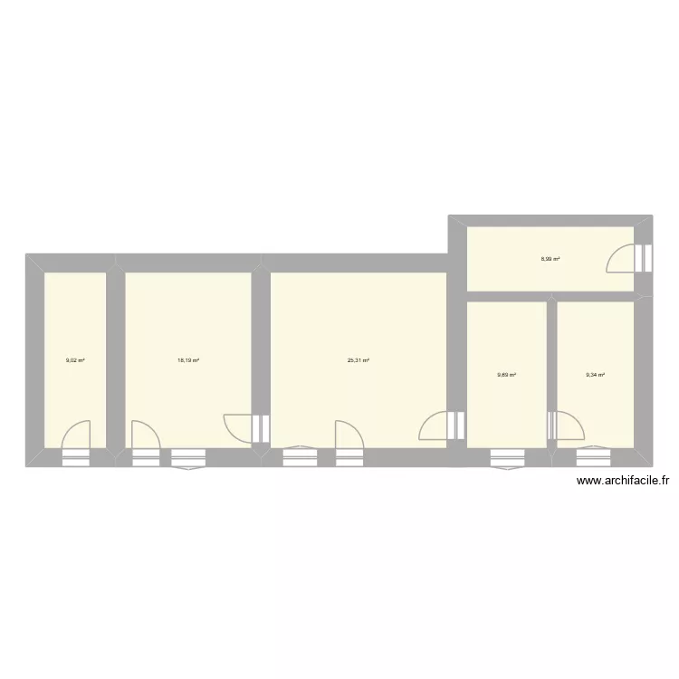 vieux plan. Plan de 6 et 81 m² vieux plan. Plan de 6 et 81 m²
