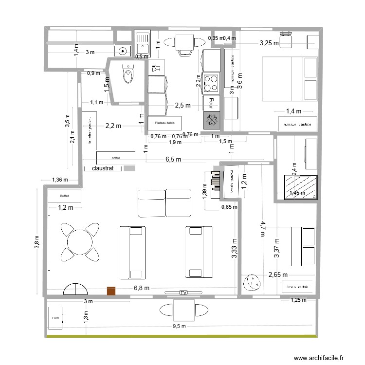app_roy3. Plan de 0 pièce et 0 m2