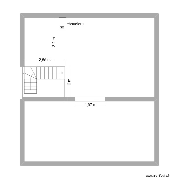 RIZZO 2eme v1.2. Plan de 4 pièces et 77 m2