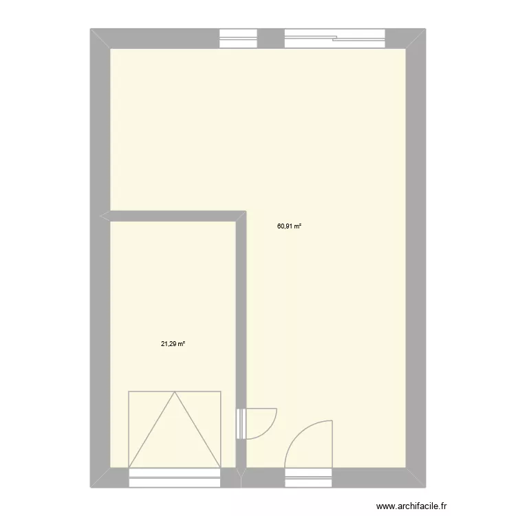 maison d&g. Plan de 2 et 82 m² maison d&g. Plan de 2 et 82 m²