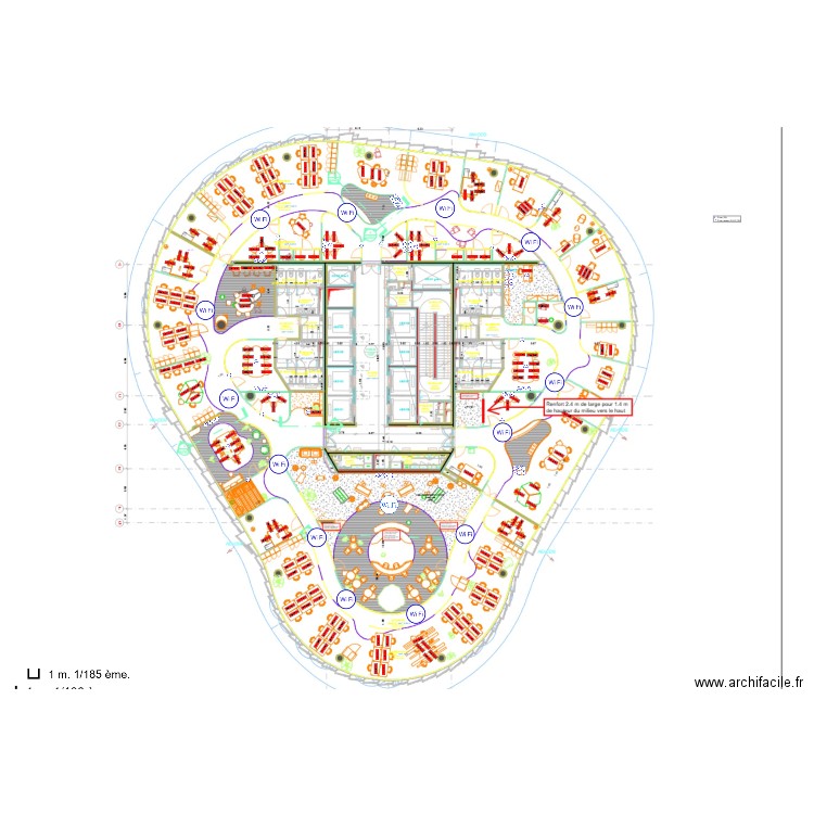 Tour Alto Plan CFO CFA. Plan de 0 pièce et 0 m2