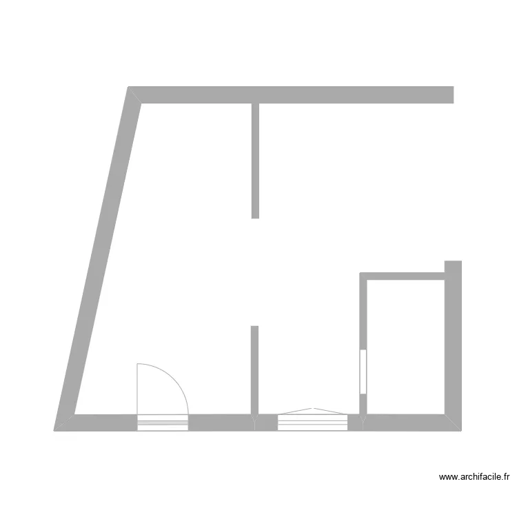 Garage Mimizan. Plan de 