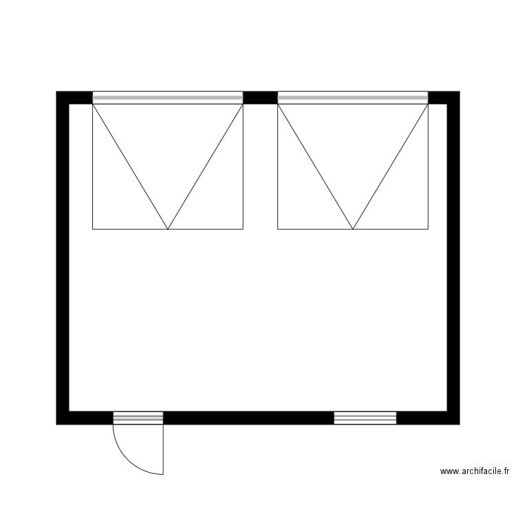 bechet. Plan de 7 pièces et 116 m2