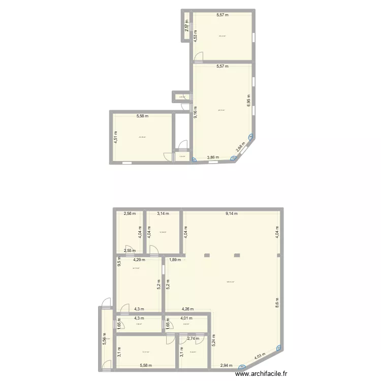 PLAN ETAGE SPA N-G. Plan de 