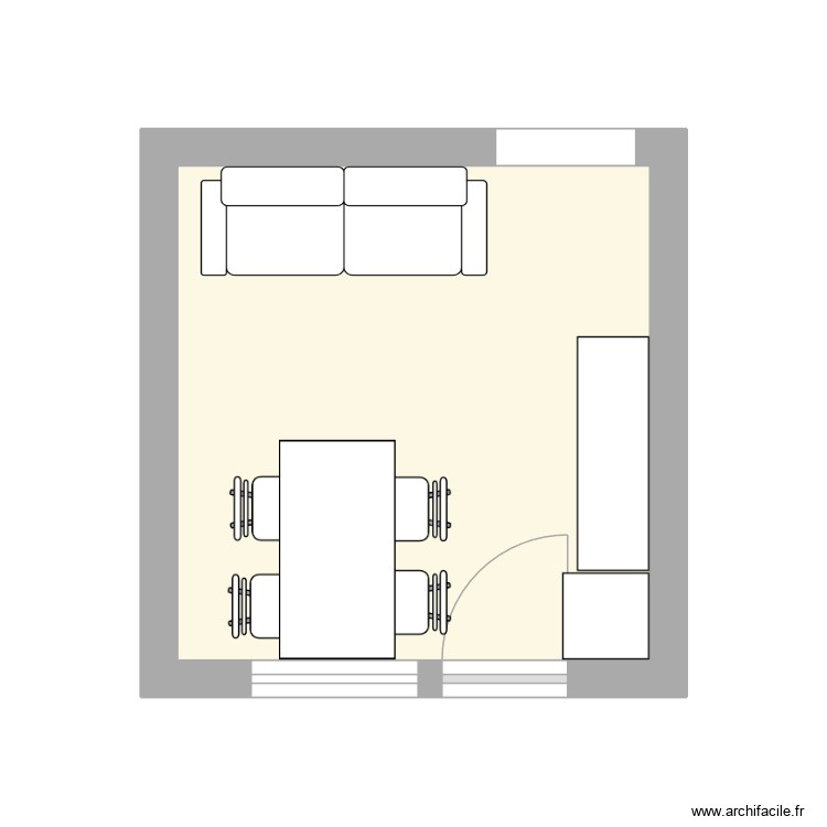 bureau V. Plan de 0 pièce et 0 m2