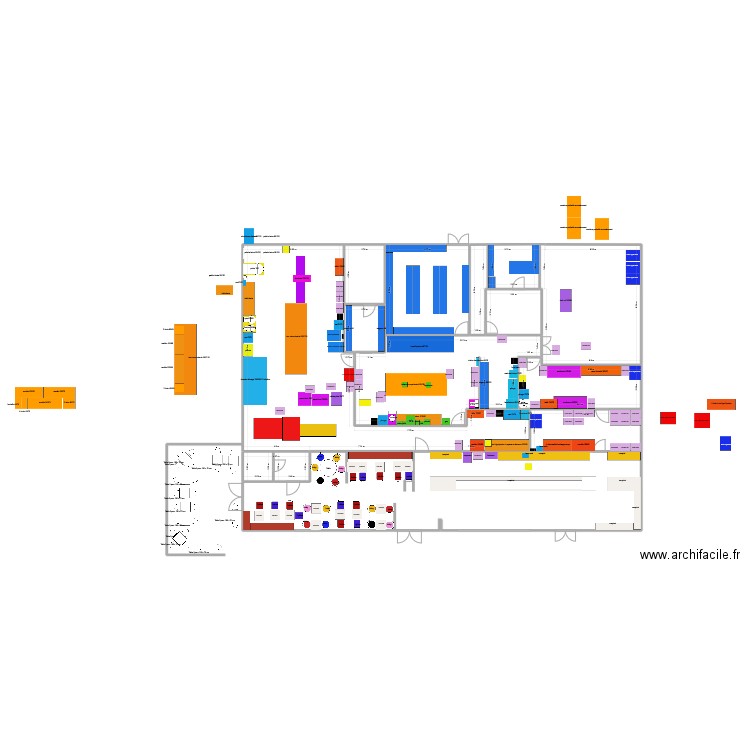 reserve 31.5/2. Plan de 10 pièces et 392 m2