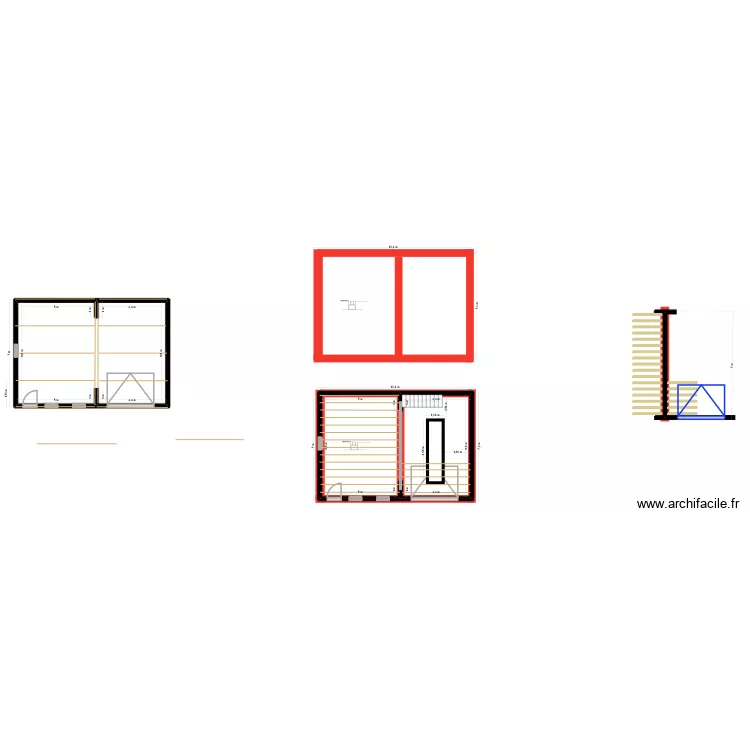 garage1. Plan de 2 pièces et 126 m²