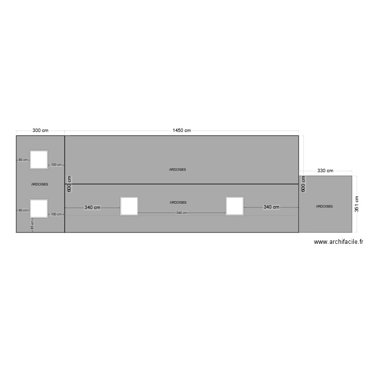 Vue dessus future. Plan de 0 pièce et 0 m2