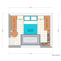 pièce 12m² Louis Gonry