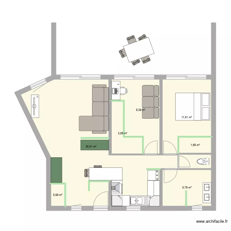 appart valescure apres v2. Plan de 7 et 67 m² appart valescure apres v2. Plan de 7 et 67 m²