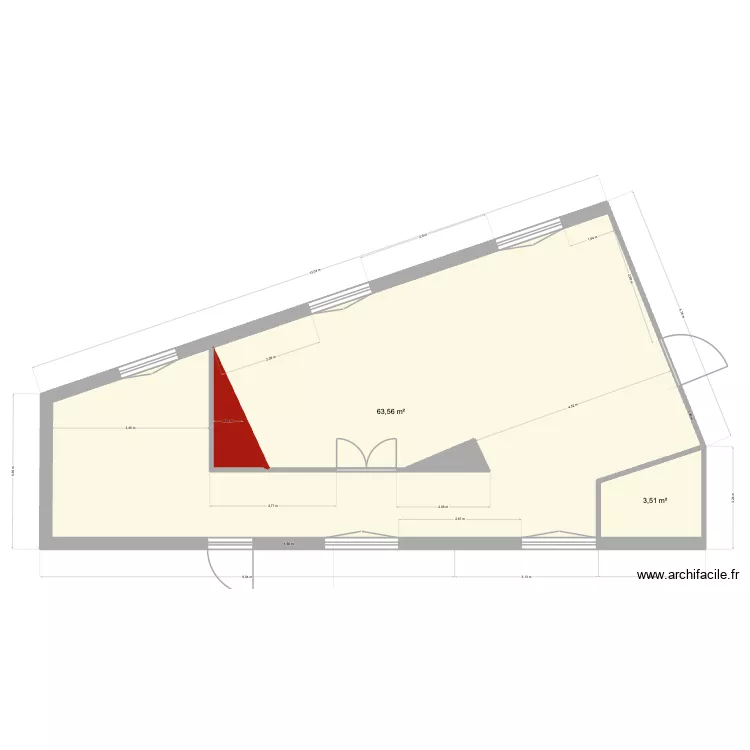 PATIV_R+3 gauche. Plan de 