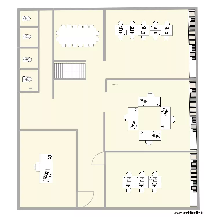 plan locaux ergonomie. Plan de 