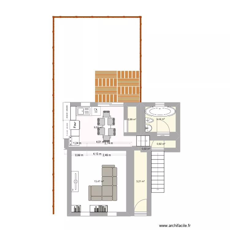 maison maman. Plan de 7 et 31 m² maison maman. Plan de 7 et 31 m²