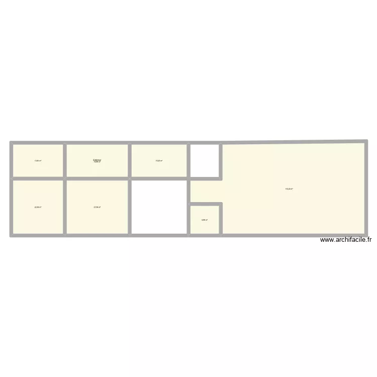 Maison Guadaloupe &agrave; gros carreaux en fa&ccedil;ade.. Plan de 7  et 215 m²