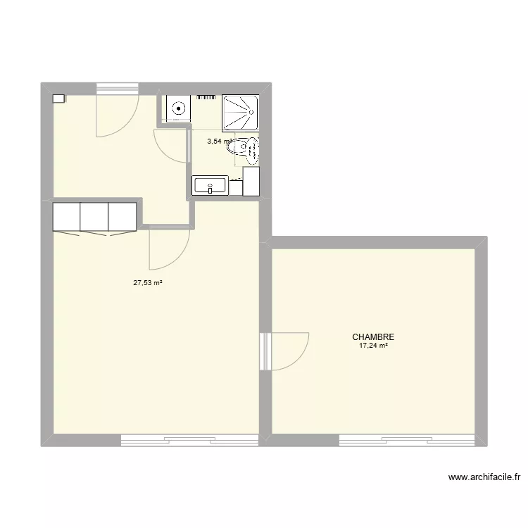 LA MONGIE SDB OK. Plan de LA MONGIE SDB OK. Plan de