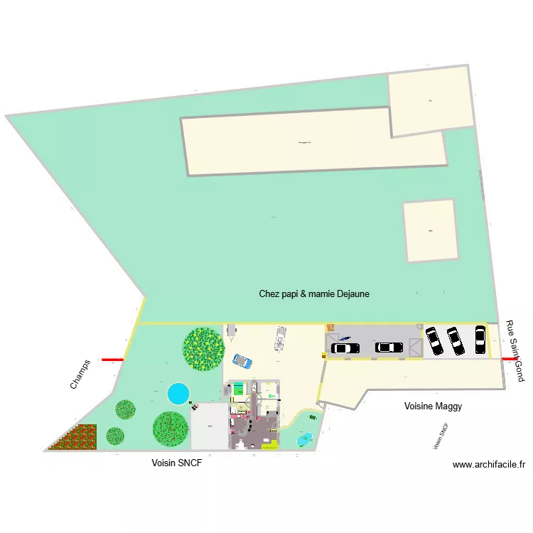 PG 6m 2026-1. Plan de 21 et 3850 m² PG 6m 2026-1. Plan de 21 et 3850 m²