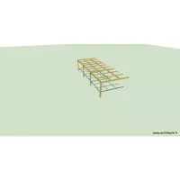 Pergola bois