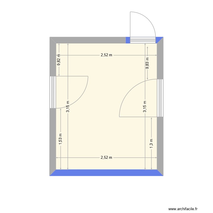 BUANDERIE V1. Plan de 0 pièce et 0 m2