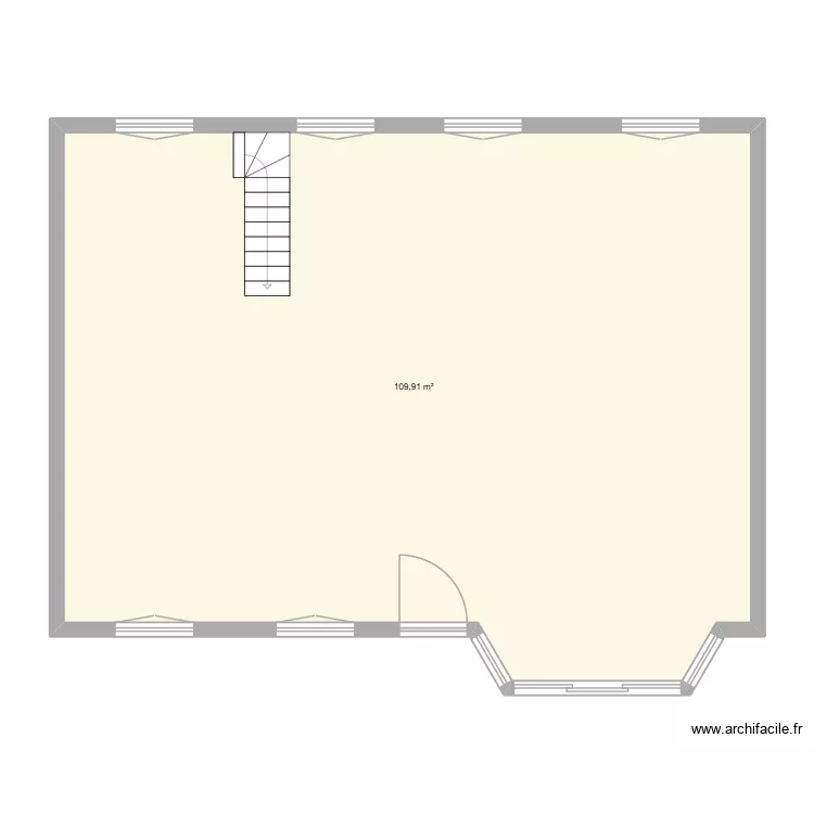 renove2. Plan de 1  et 110 m²