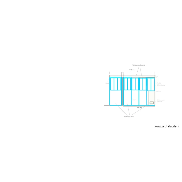Amenagement de rangement De Servigny. Plan de Amenagement de rangement De Servigny. Plan de