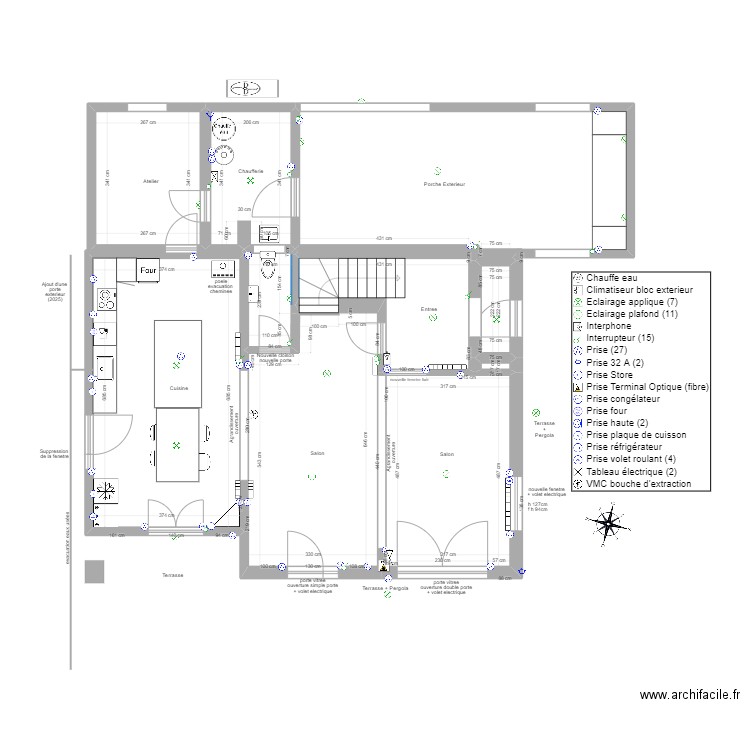MaisonPlanOrigine_24_2. Plan de 10 pièces et 82 m2