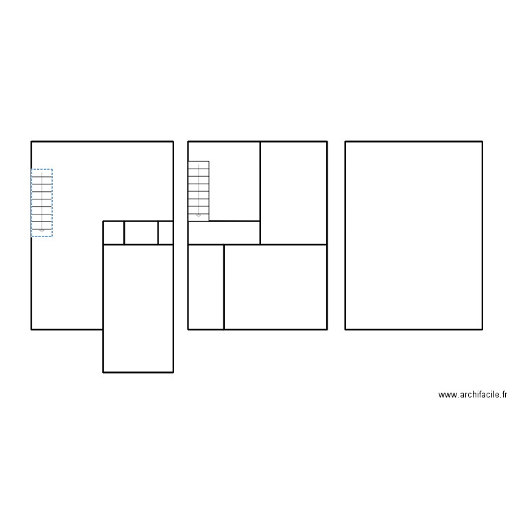 QUIMPER KERGROACH. Plan de 11 pièces et 82 m2