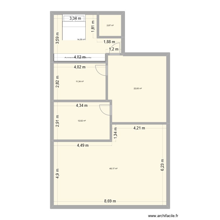 Reconvilier modifier. Plan de 0 pièce et 0 m2
