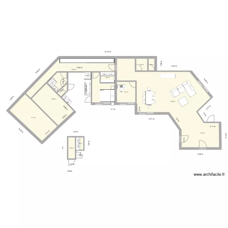bonneuil v2. Plan de 