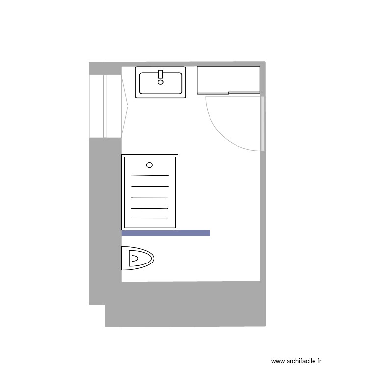 Salle de bain 2. Plan de 0 pièce et 0 m2