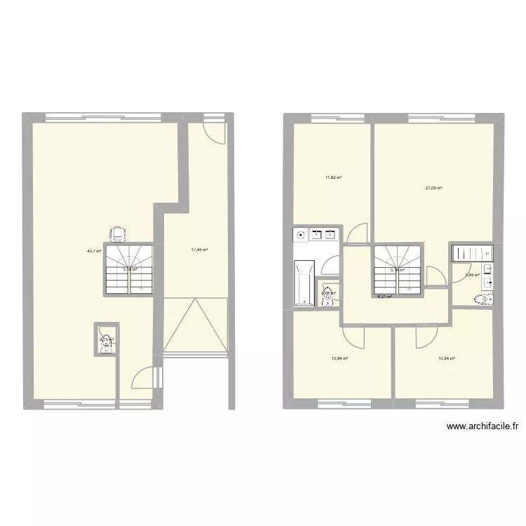 Test_6L. Plan de 12 et 133 m² Test_6L. Plan de 12 et 133 m²