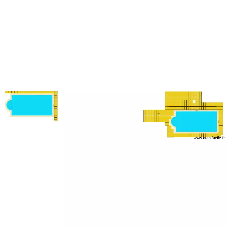 piscine biot. Plan de 
