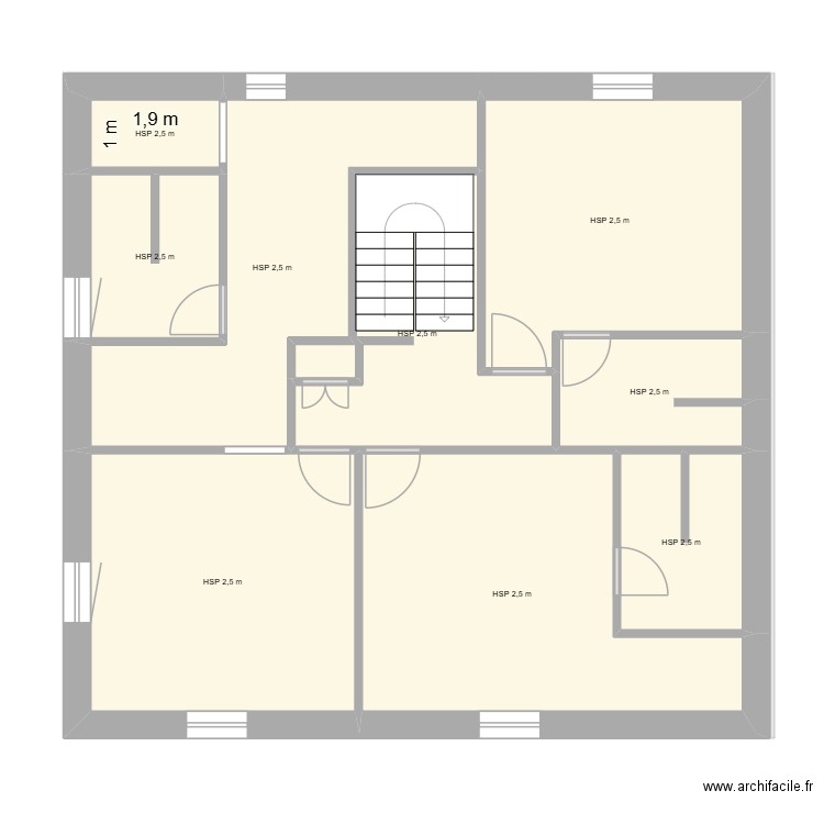 MAISON HAMBACH LE14/0825. Plan de 20 pièces et 295 m2