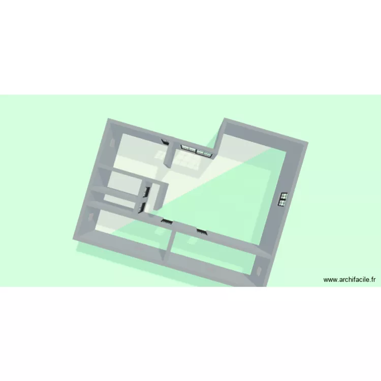 Vrai plan. Plan de 5 et 102 m² Vrai plan. Plan de 5 et 102 m²