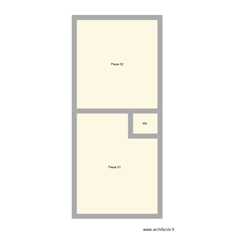 350602343. Plan de 3 pièces et 49 m2