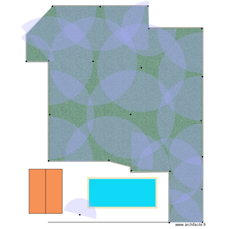 arrosage. Plan de 0 pièce et 0 m2