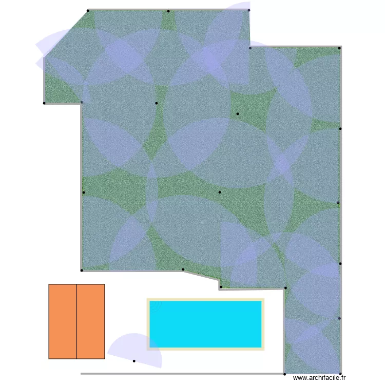 arrosage. Plan de 