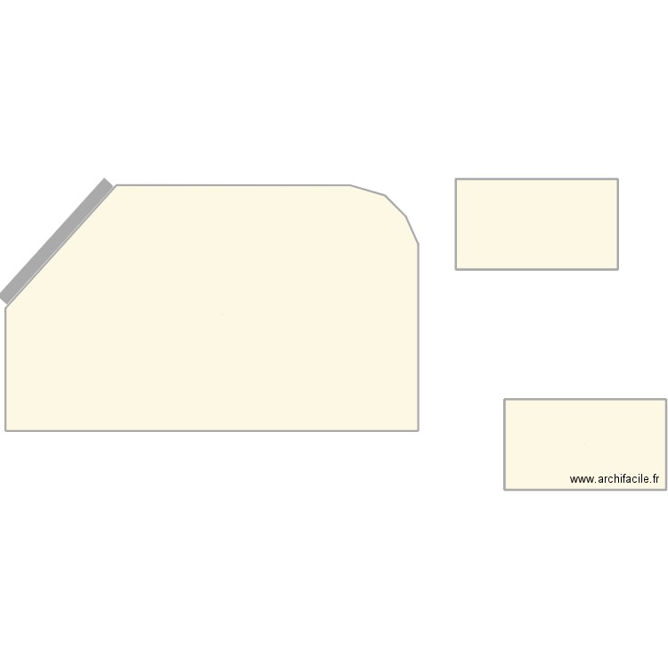 projet5A. Plan de 3 pièces et -1220 m2