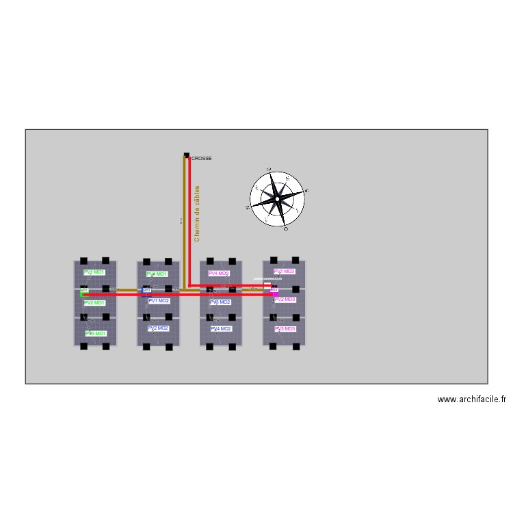 SCARR - 2498 - rallonges. Plan de 0 pièce et 0 m2