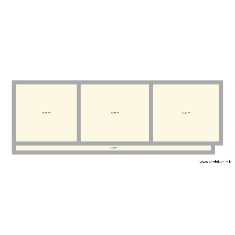 pc 2eme. Plan de 4  et 66 m²